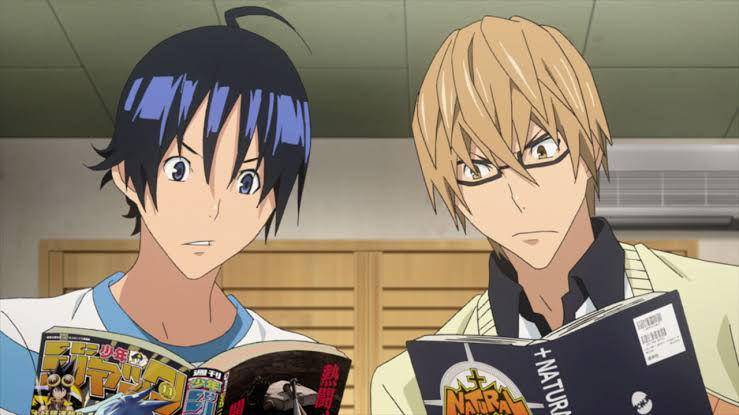 Cuplikan Anime Bakuman (dok. J.C.Staff/Bakuman)