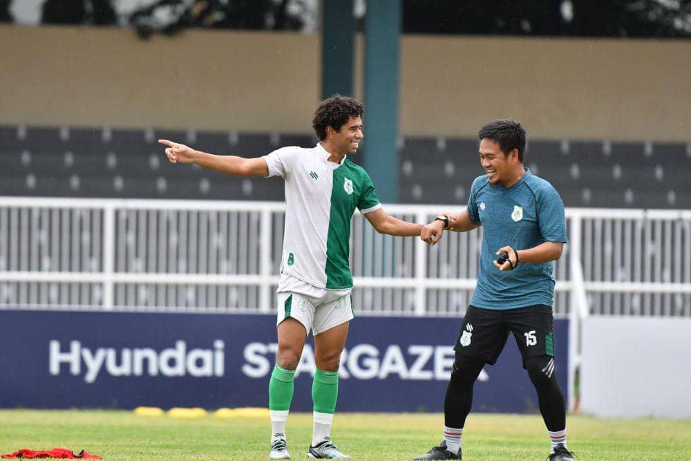 Persiapan PSMS hadapi FC Bekasi City di Stadion Purnawarman (dok.PSMS)