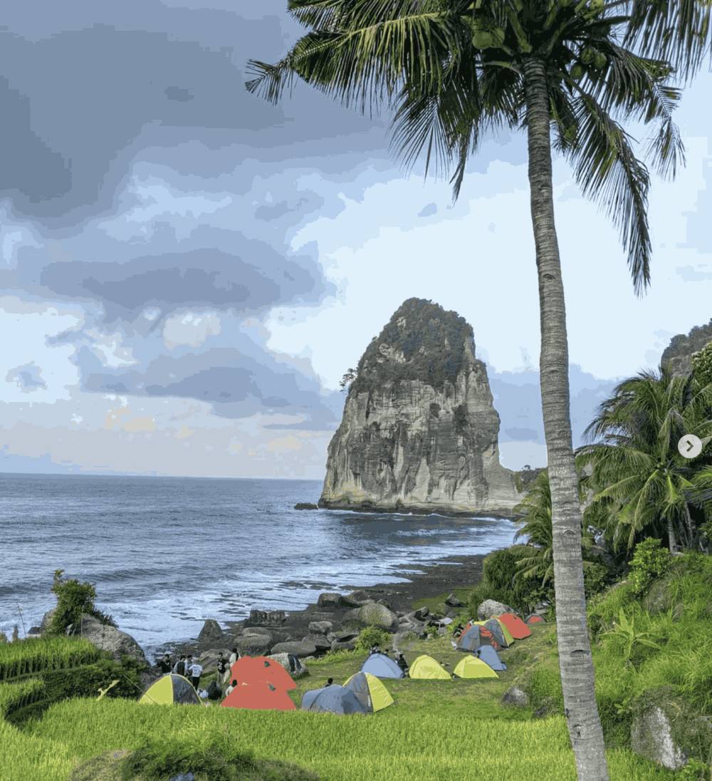 Pantai Pangasan Pacitan (https://www.instagram.com/pantaipangasan/)