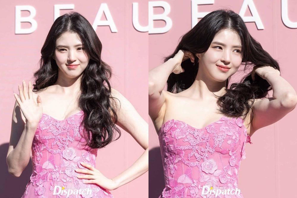 7 Potret Han So Hee di Peluncuran Brand Shark Beauty, Tampil Memukau!