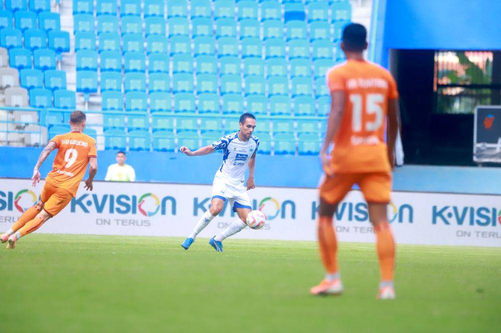Laga PSIS Semarang melawan Borneo FC berakhir imbang dengan skor 0-0 di laga pekan ke-13 Liga 1 2024/2025 di Stadion Batakan, Balikpapan, Jumat (6/12/2024). (dok. PSIS)