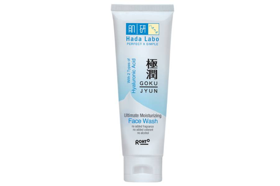 Hada Labo Gokujyun Ultimate Moisturizing Face Wash (sociolla.com/face-wash)