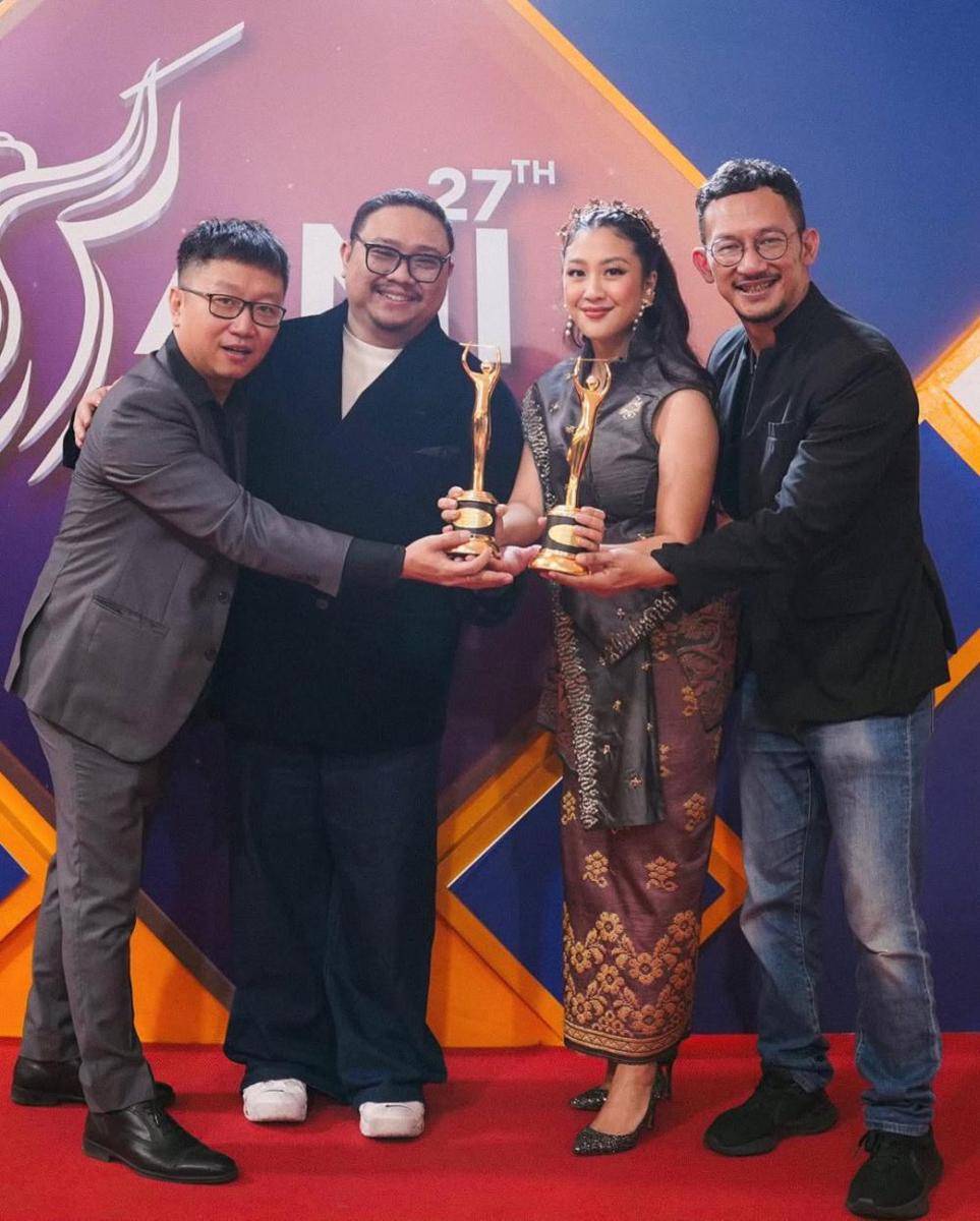 potret Sherina Munaf raih penghargaan AMI Awards 2024 (instagram.com/sherinamunaf)
