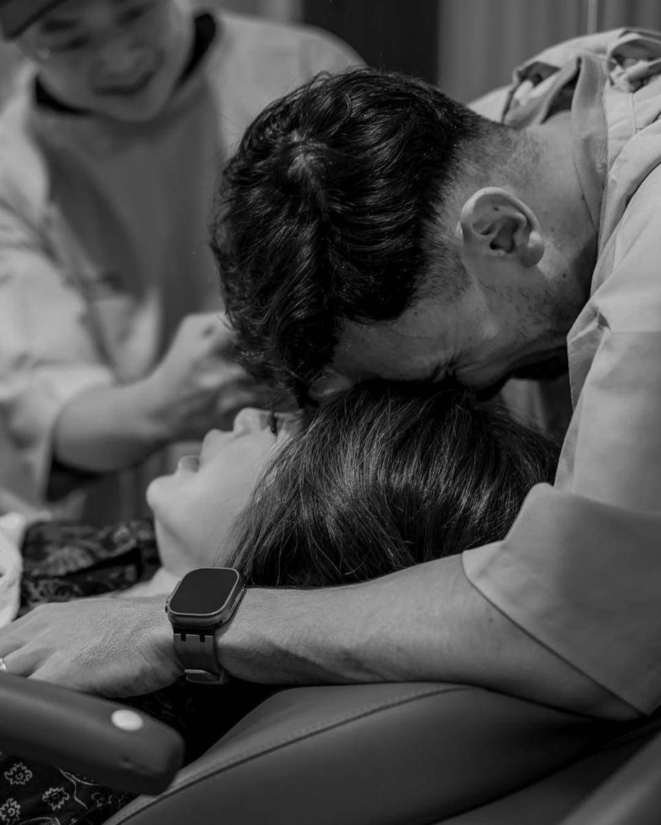 Vincent Verhaag dampingi Jessica Iskandar lahiran anak ketiga (instagram.com/inijedar)