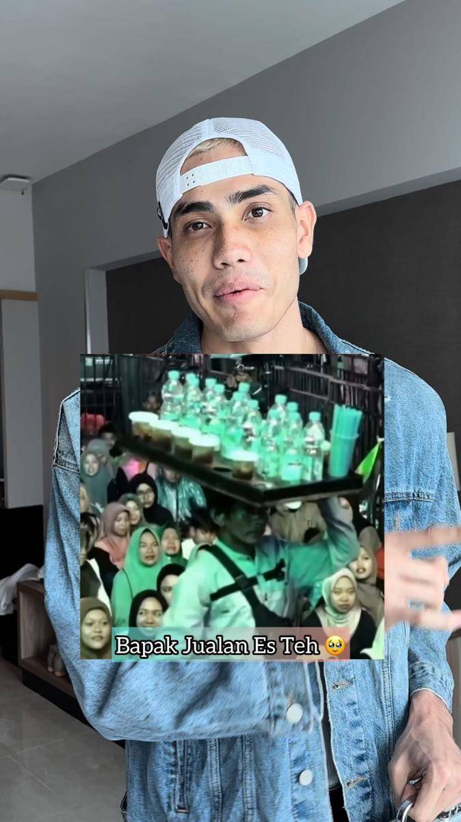 Aisar Khaled saat berbagi (instagram.com/aisar_khaledd)