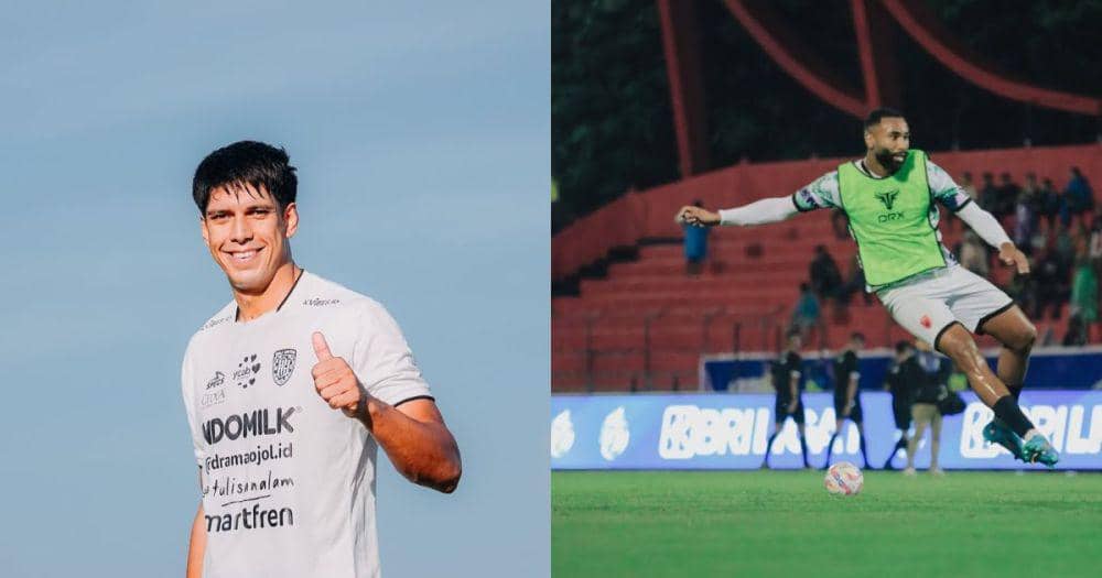 Bek Bali United, Elias Dolah - Bek PSM Makassar, Yuran Fernandes (Kolase Berbagai Sumber)