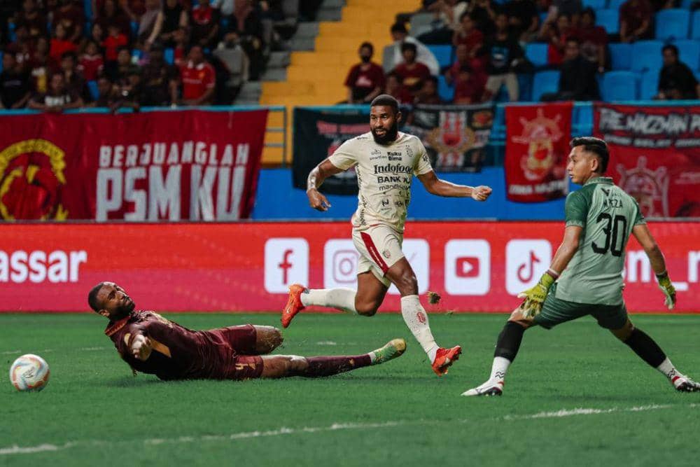 Antarlini Bali United Vs PSM, Siapa Jadi Penentu?