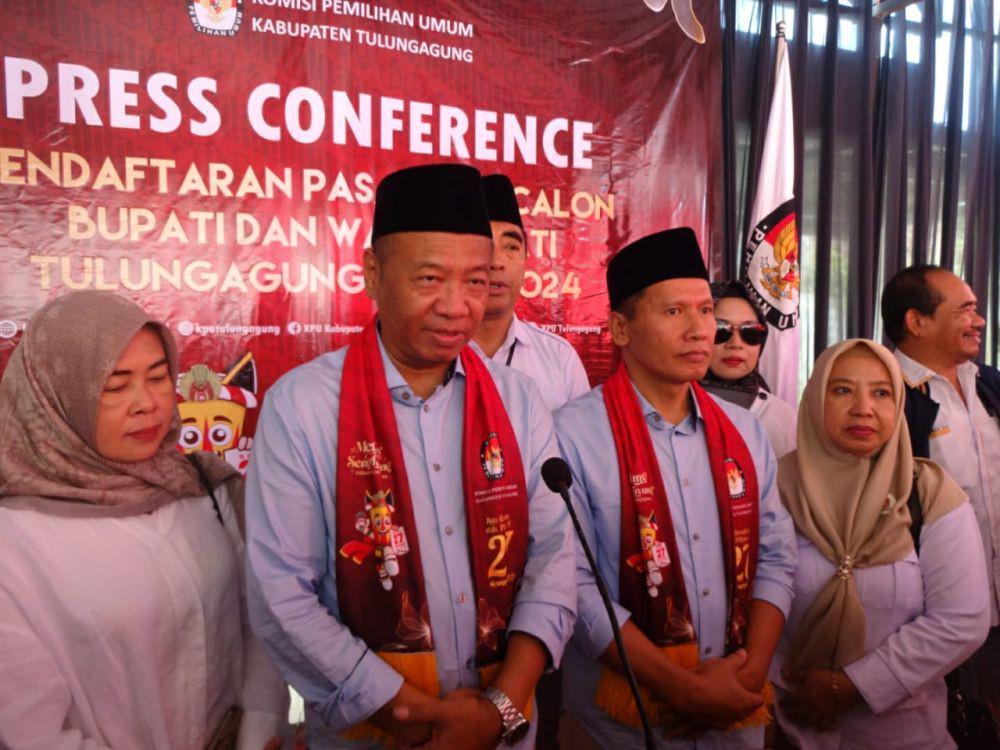 Rekapitulasi Rampung, Paslon Gabah Unggul di Tulungagung