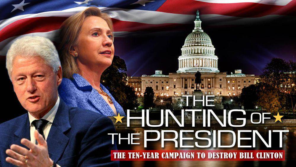 poster dokumenter The Hunting of the President (dok. Regent Releasing/The Hunting of the President)
