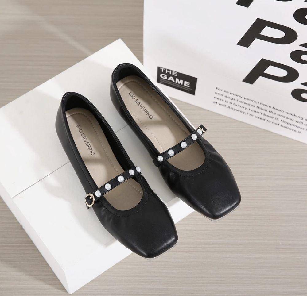 Gio Saverino Flat Shoes Wanita Kika (shopee.co.id/Gio Saverino Official Shop)