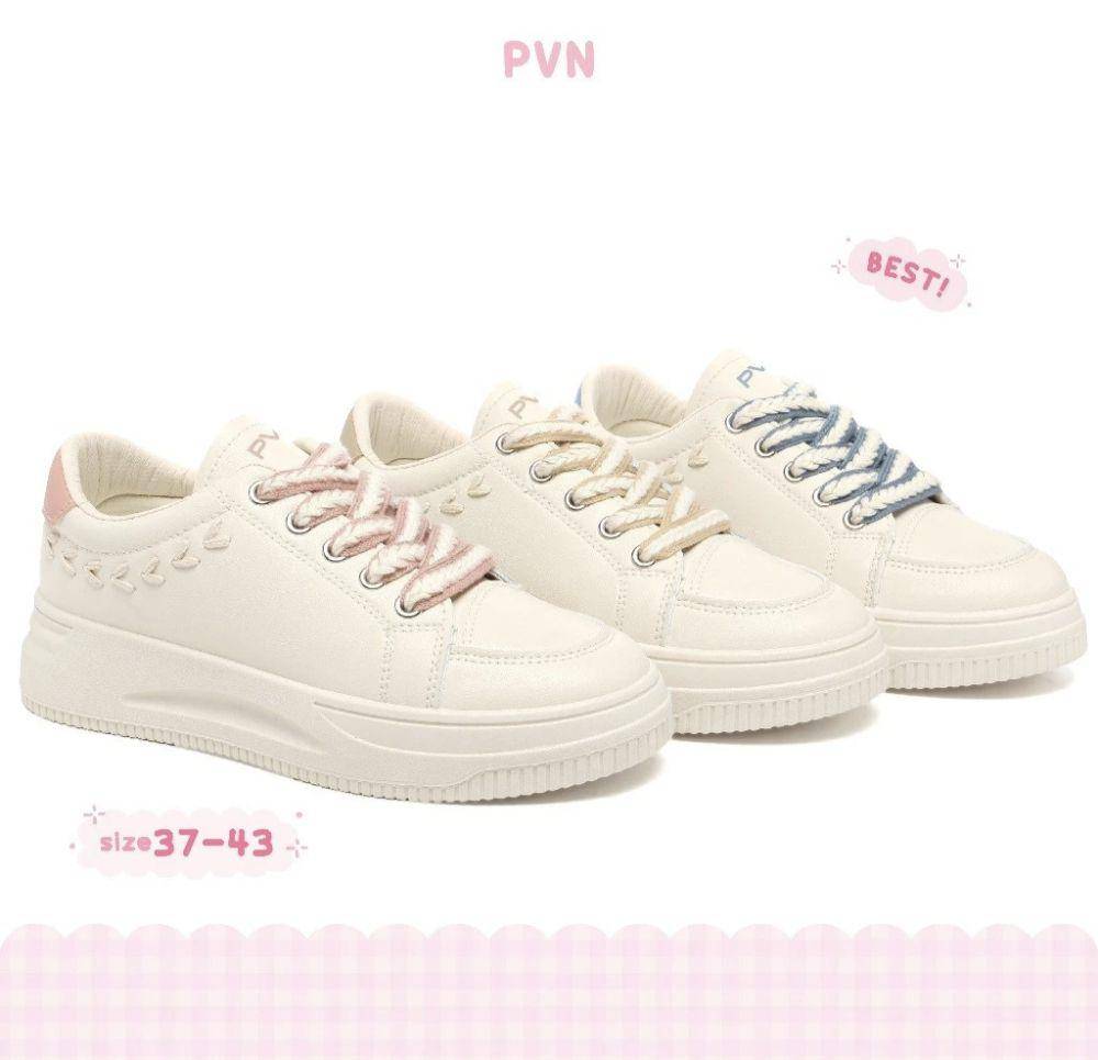 PVN Seola Basic Sneakers - Sepatu Sneakers Wanita Import Sport Shoes 279 (shopee.co.id/REAL.DINO)