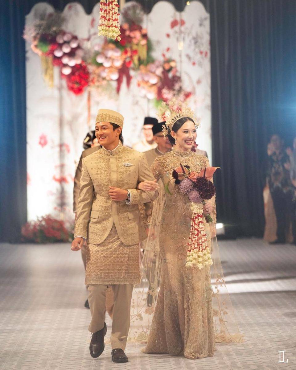 resepsi Rio Haryanto dan Athina (Instagram.com/leonardiwedding)