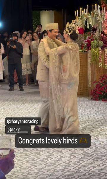 resepsi Rio Haryanto dan Athina (Instagram.com/rharyantoracing)