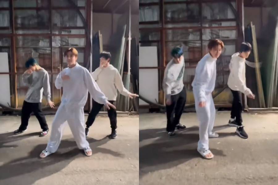 TikTok Jaemin, Mark, dan Jisung (tiktok.com/@official_nct)