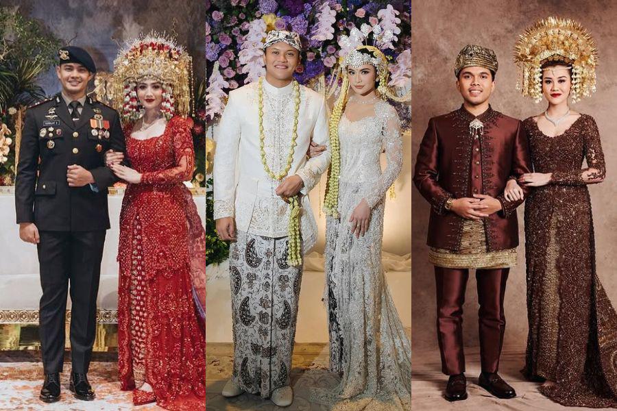 21 Kebaya Pernikahan Artis Termewah 2024, Taburan Kristal Bikin Heboh