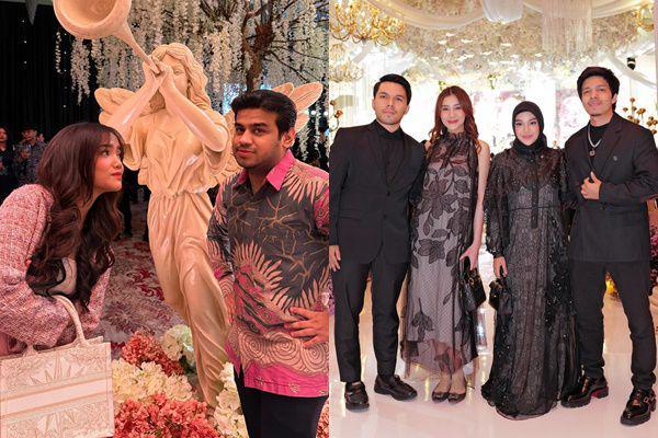 Potret Tamu Artis di Resepsi Vior dan Vincent, Ada Fuji-Fadil Jaidi
