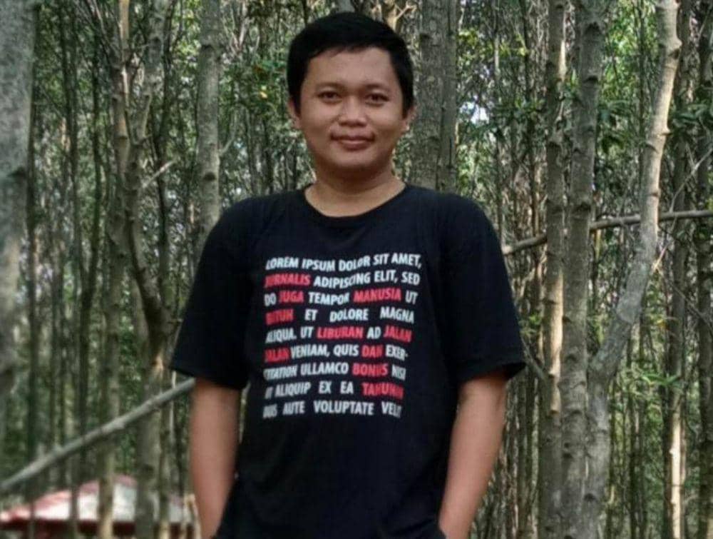 Ketua Aliansi Jurnalis Indonesia (AJI) Bandar Lampung, Dian Wahyu Kusuma. (Dok. AJI Bandar Lampung).