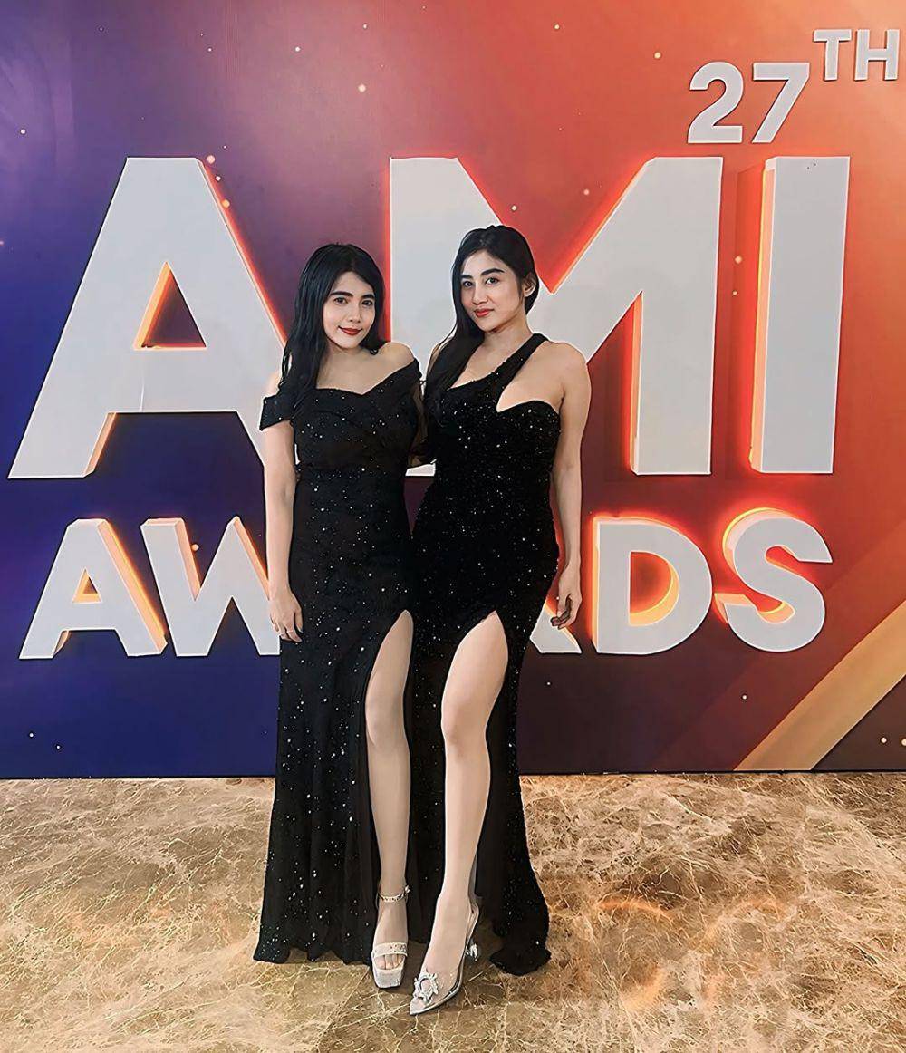 gaya artis di AMI Awards 2024 (instagram.com/meyduoserigala)
