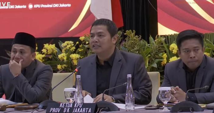 KPUD Lanjutkan Rekapitulasi Tingkat Provinsi Pilkada Jakarta Besok