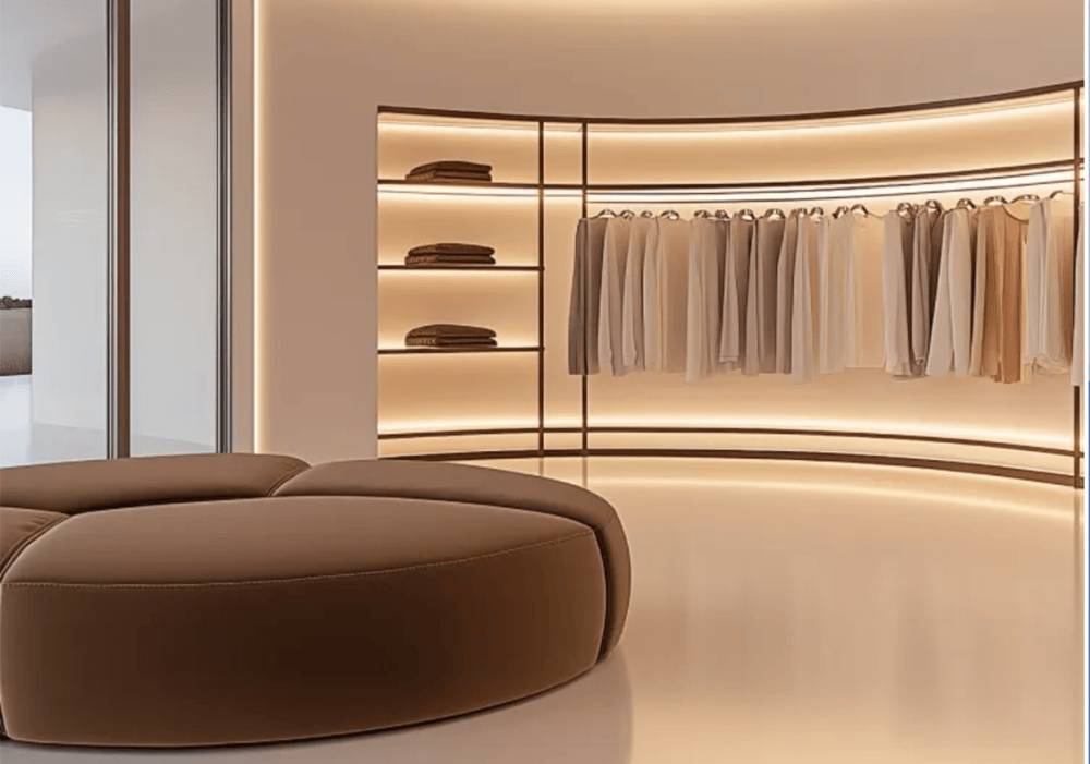 Aplikasi warna Mocha Mousse pada elemen furniture berupa kursi (pantone.com)