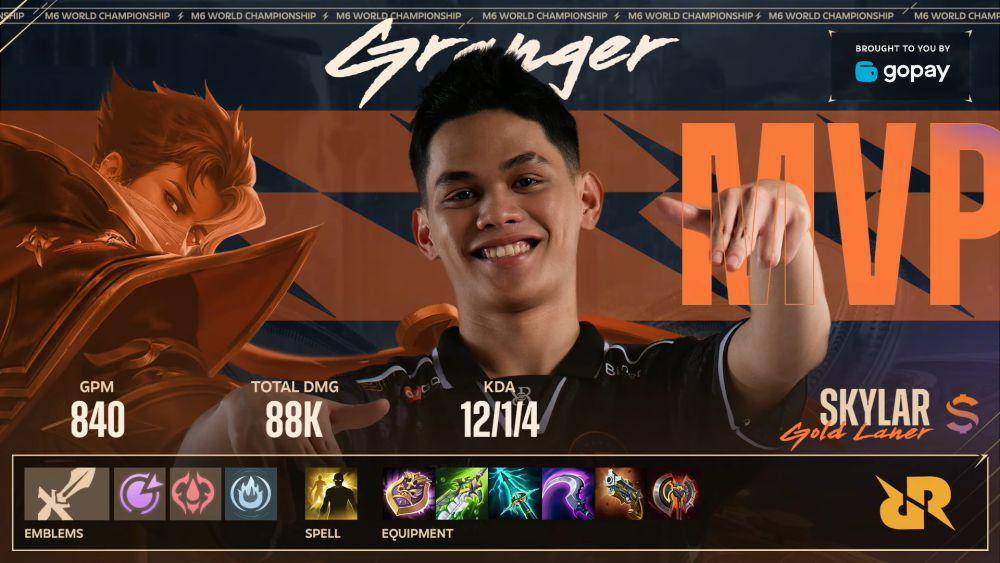 Skylar jadi MVP pertandingan antara RRQ Hoshi vs Team Vamos (YouTube.com/MPL Indonesia)