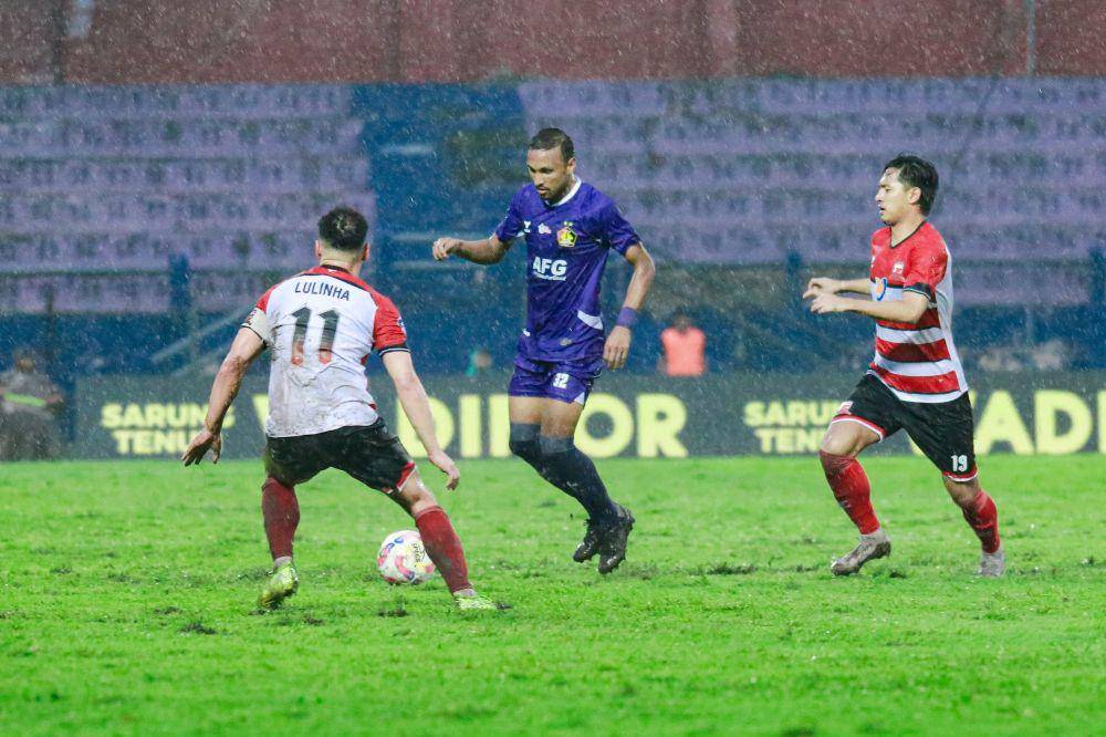 Pemain Persik Kediri saat melawan Madura United. IDN Times/ istimewa