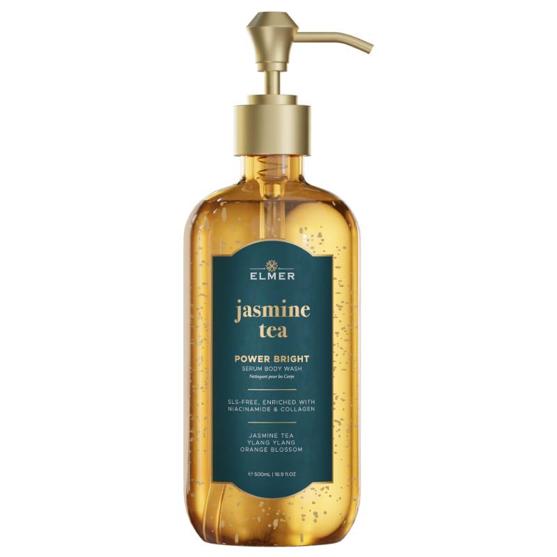 Elmer Jasmine Tea Power Bright Serum Body Wash (sociolla.com)