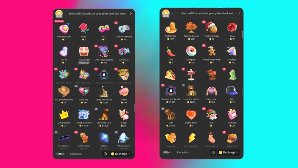 Daftar Gift TikTok (socialpubli.com)