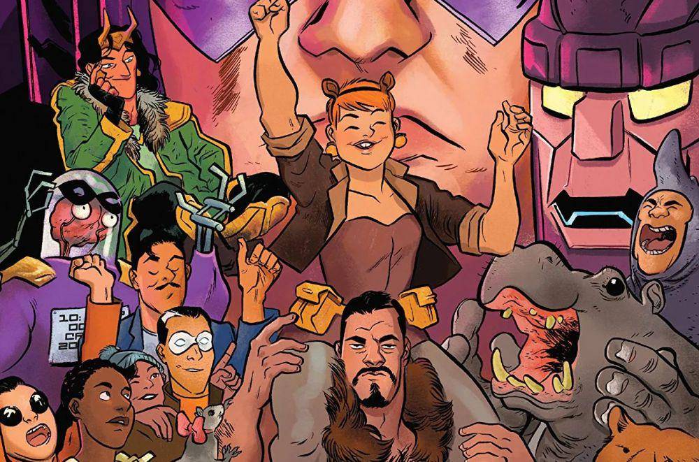 potret Squirrel Girl bersama musuhnya (dok. Marvel Comics)