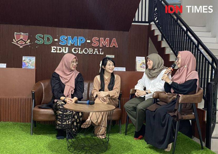 Asosiasi Wanita Cerdas (AWC) menggelar Mom Expo 2024 (IDN Times/Indah Permata Sari)
