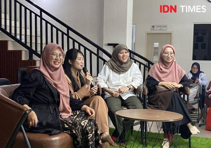 Asosiasi Wanita Cerdas (AWC) menggelar Mom Expo 2024 (IDN Times/Indah Permata Sari)