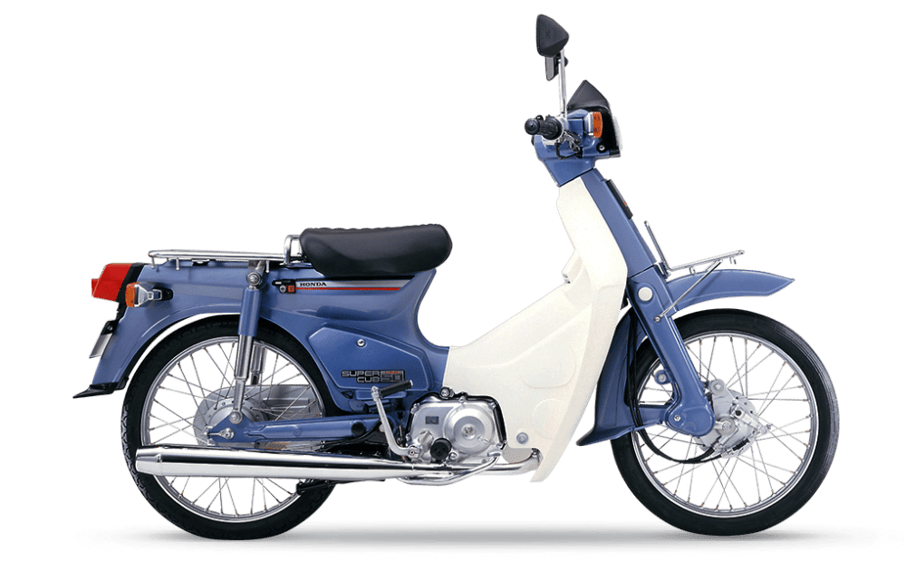 Ilustrasi Motor Honda 1983 Super Cub 50 Super Custom (global.honda)
