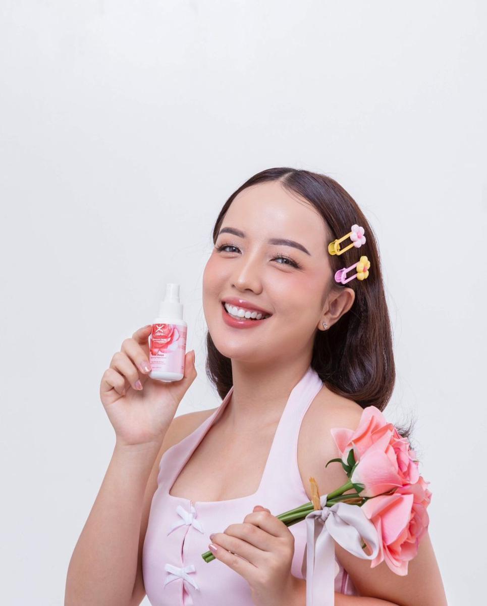 Amelinda Sanjaya Rilis Deodorant Spray Antiperspirant, Bye Bau Badan!