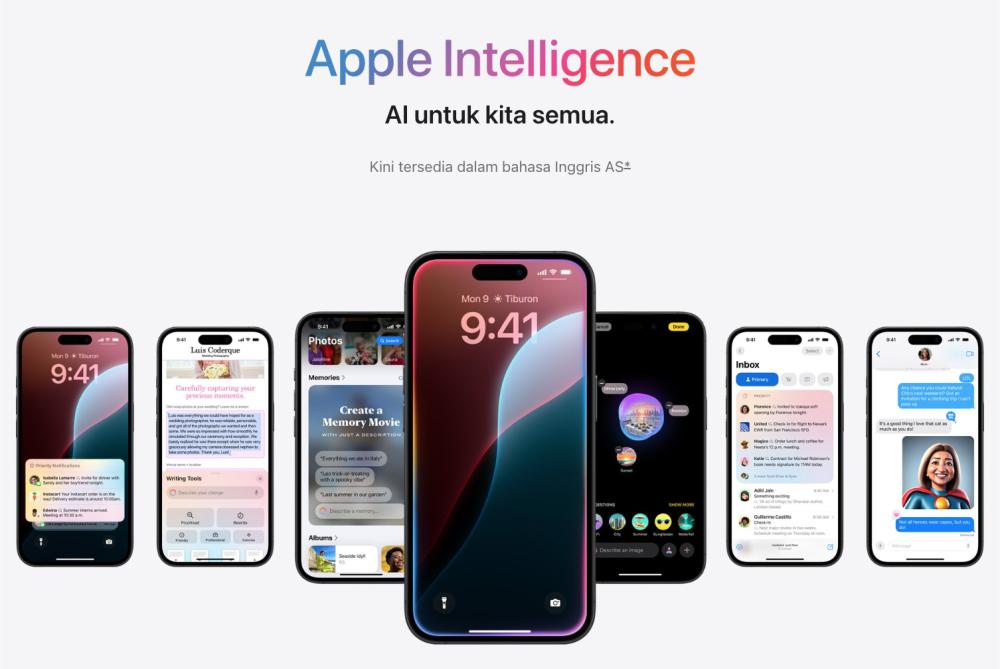 10 Fitur Baru Apple Intelligence, Makin Canggih dan Menarik