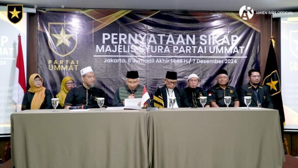Partai Ummat Rombak Kepengurusan, Menantu Amien Rais Tetap Ketum