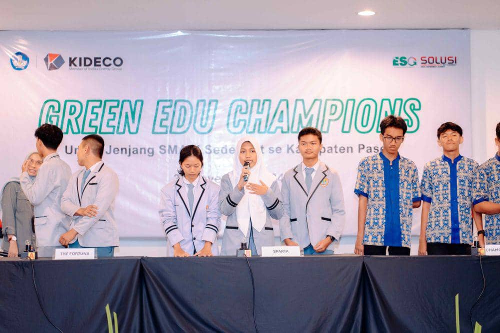 Ratusan Siswa di Paser Ikuti Kompetisi Green Edu Champion 2024