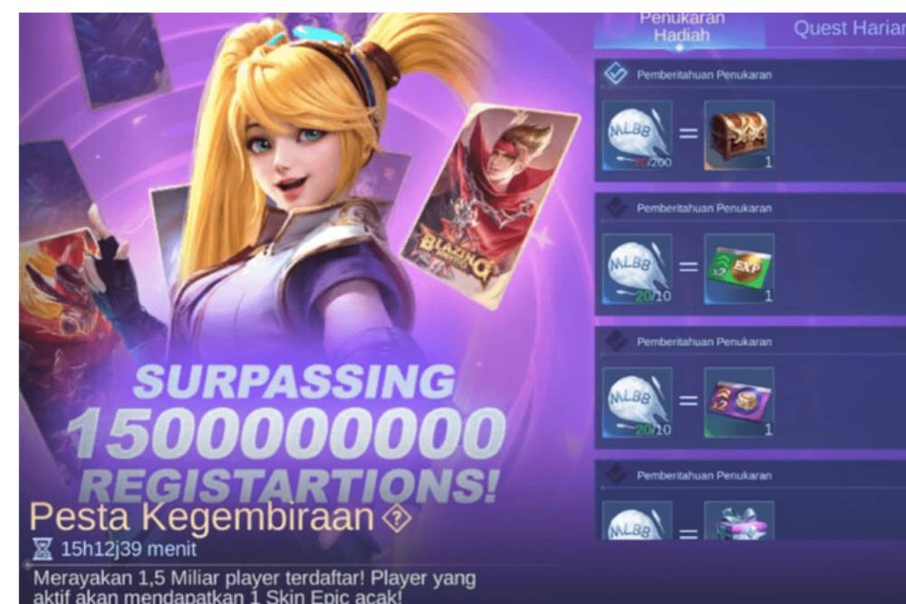 event Pesta Kegembiraan di Mobile Legends (dok. Moonton/Mobile Legends: Bang Bang)
