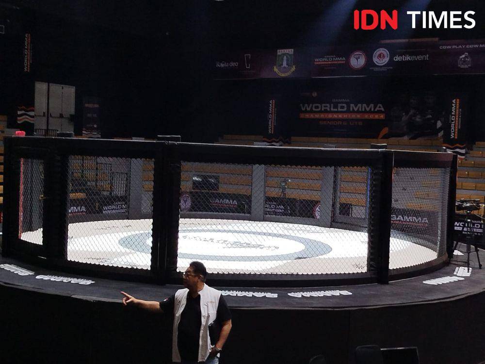 GAMMA gelar World MMA Championship 2024 di Indonesia. (IDN Times/Sandy Firdaus)