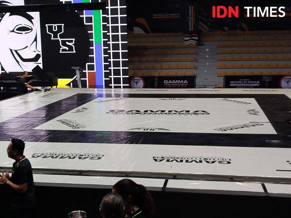 GAMMA gelar World MMA Championship 2024 di Indonesia. (IDN Times/Sandy Firdaus)