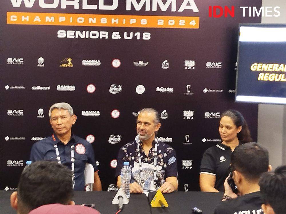 GAMMA gelar World MMA Championship 2024 di Indonesia. (IDN Times/Sandy Firdaus)