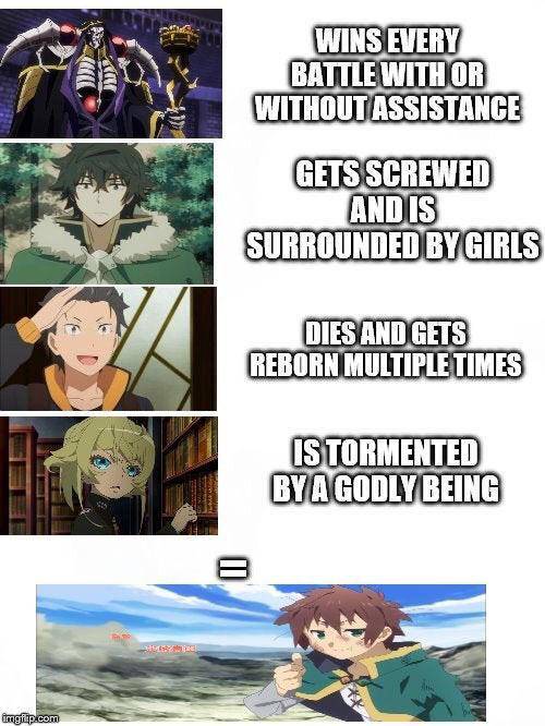 potret meme Kazuma (reddit.com/user/Chaoswarriorx4)
