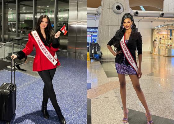 7 Potret Keberangkatan Finalis Miss Charm 2024 ke Vietnam, Stunning!
