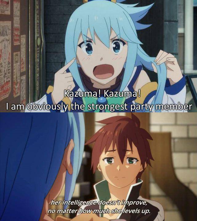 potret meme Kazuma (reddit.com/user/Dizzledog2)