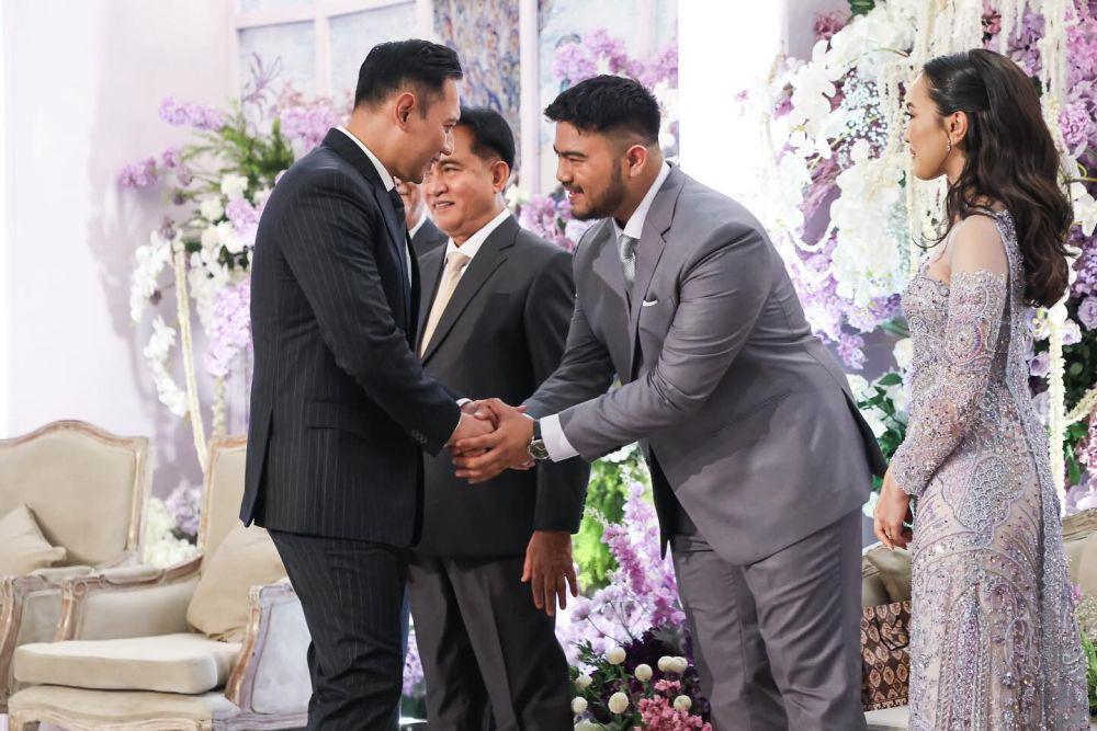potret pernikahan anak politisi Yusril Mahendra (instagram.com/agusyudhoyono)