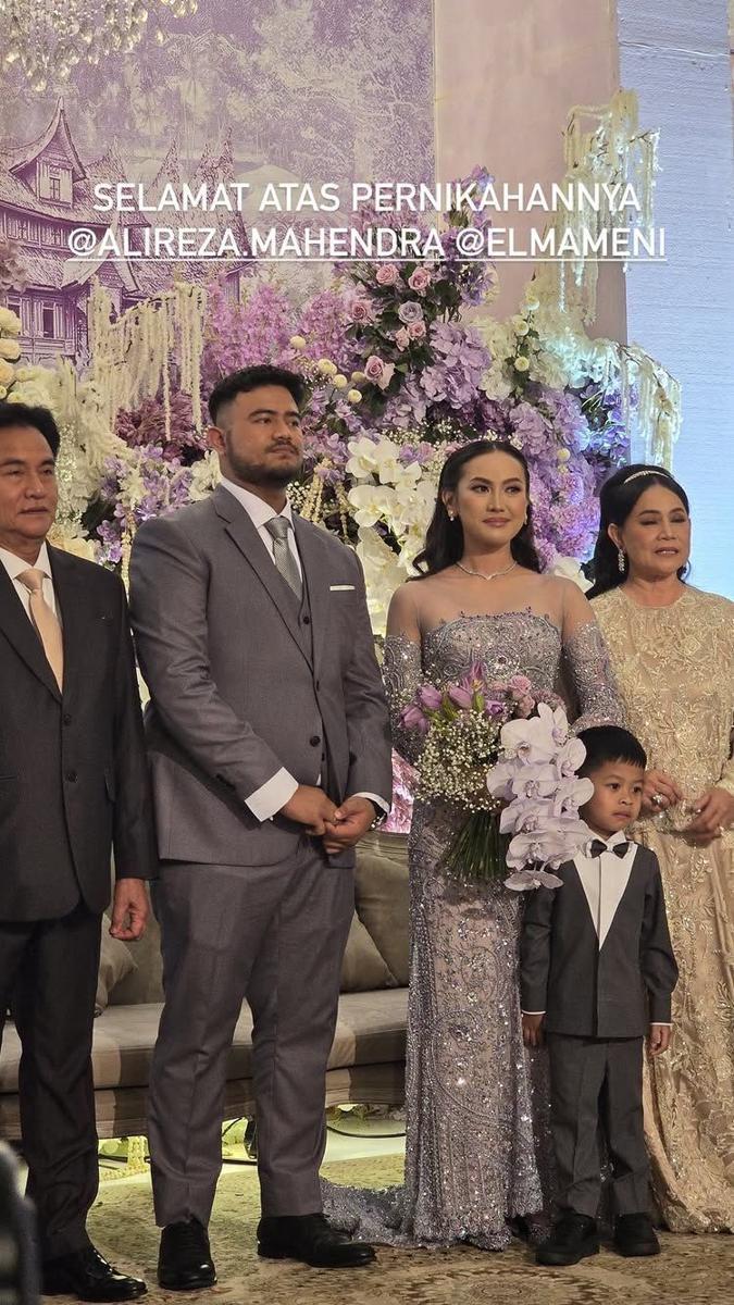 potret pernikahan anak politisi Yusril Mahendra (instagram.com/alireza.mahendra)