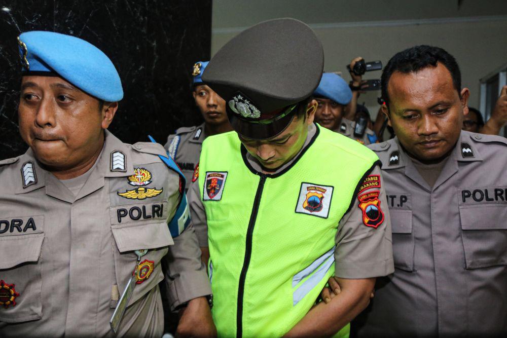 Coreng Citra Polri, Aipda Robig Dijebloskan ke Rutan Polda Jateng