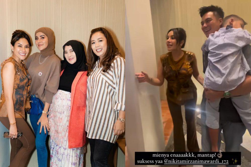 Potret Para Tamu Artis di Pembukaan Restoran Baru Nikita Mirzani
