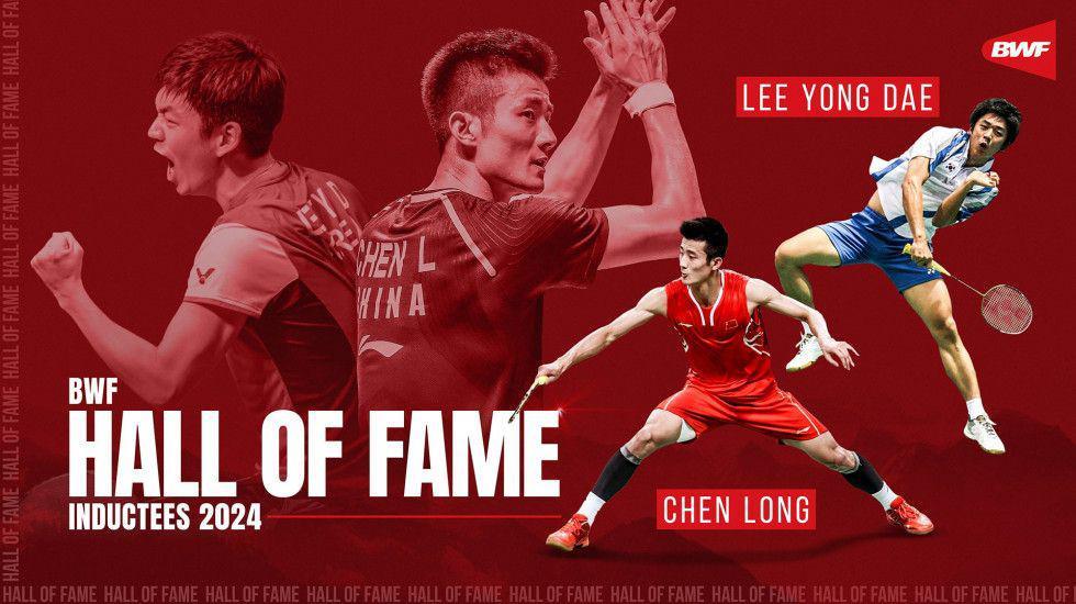 Lee Yong Dae dan Chen Long Dapat Hall of Fame dari BWF