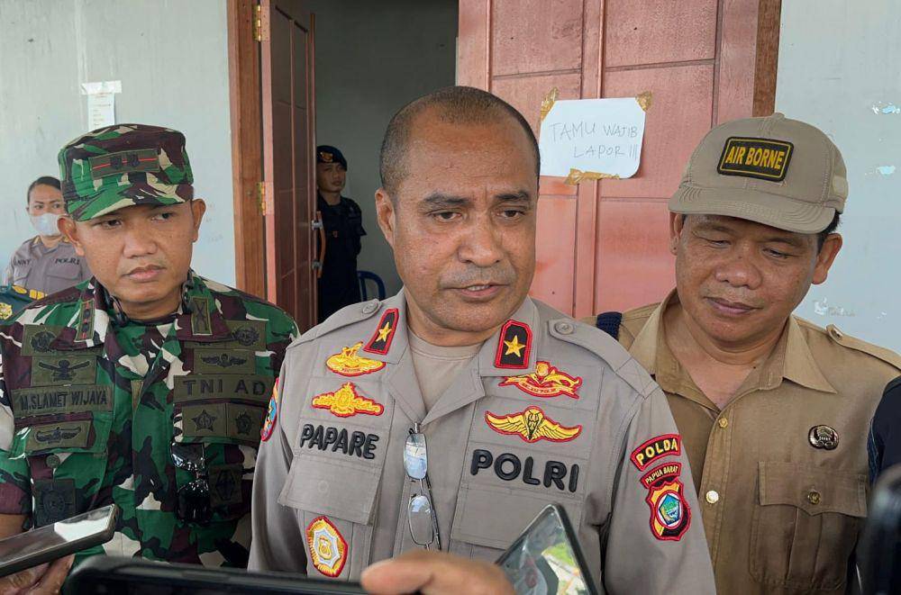 Kapolda Papua Tengah, Brigjen Pol. Alfred Papare. (IDN Times/Endy Langobelen)