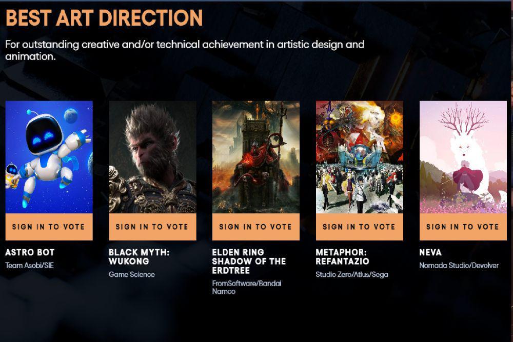 Prediksi Pemenang Best Art Direction The Game Awards 2024
